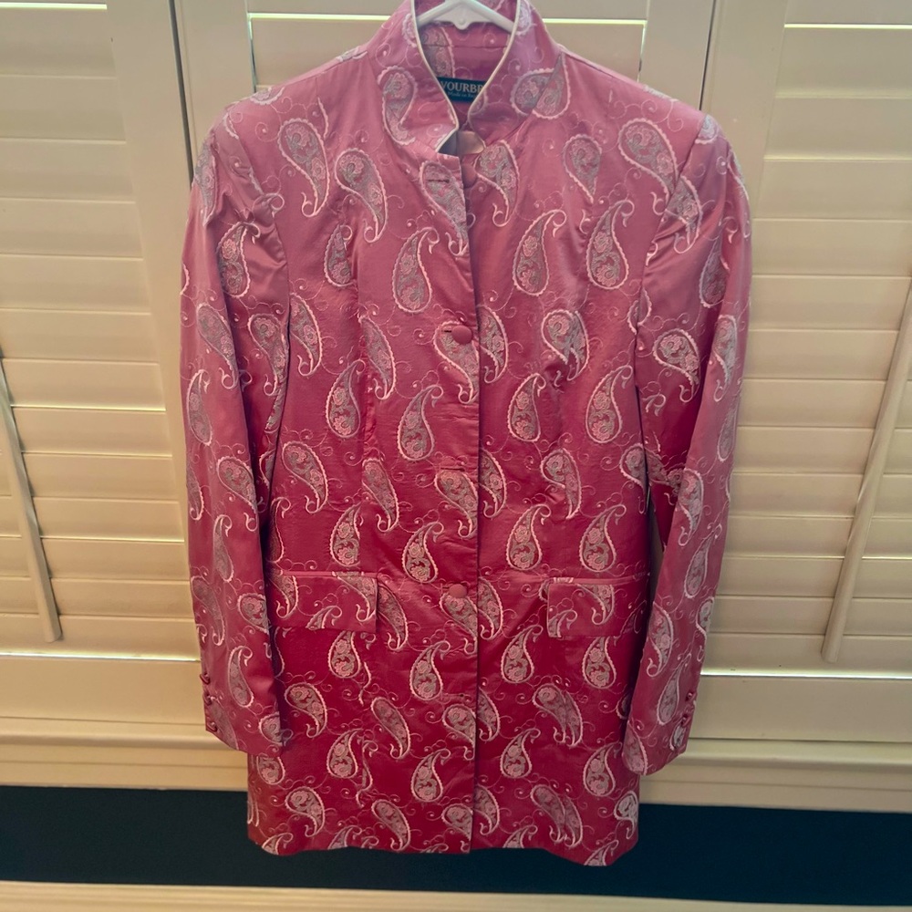 Authentic Favourbrook silk jacket purchased in London